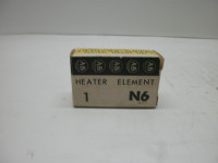 ALLEN BRADLEY N6 OVERLOAD THERMAL UNIT HEATING ELEMENT