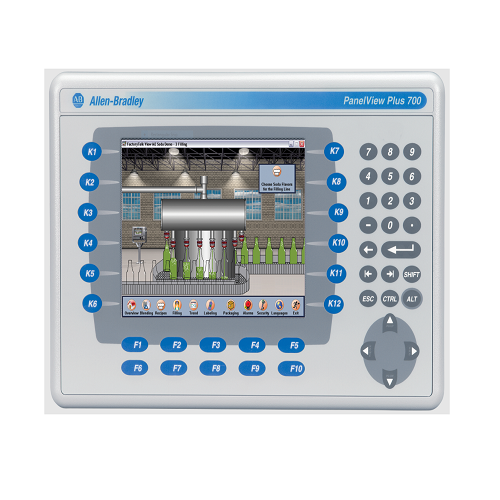 ALLEN BRADLEY 2711P-T7C4D8 2711 PANELVIEW PLUS 6 TERMINAL, 700 MODEL, TOUCH SCREEN, COLOR, STANDARD COMMUNICATION - ETHERNET & RS-232, DC INPUT, WINDOWS CE 6.0 ALLEN BRADLEY 2711P-T7C4D8 2711 PANELVIEW PLUS 6 TERMINAL, 700 MODEL, TOUCH SCREEN, COLOR, STANDARD COMMUNICATION - ETHERNET & RS-232, DC INPUT, WINDOWS CE 6.0