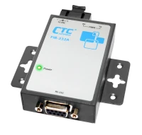 RS232 to optic fiber, multi-mode, 5VDC, SC, FC or SToptional, Standalone or insert the Rack