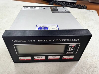CONTREC 414D.10A BATCH CONTROLLER 240VAC 50/60HZ 15W CONTREC 414D.10A BATCH CONTROLLER 240VAC 50/60HZ 15W