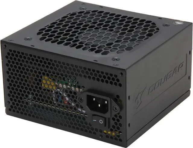 Блок питания 600W HEC Cougar SL600 с кабелем питания Блок питания 600W HEC Cougar SL600 с кабелем питания