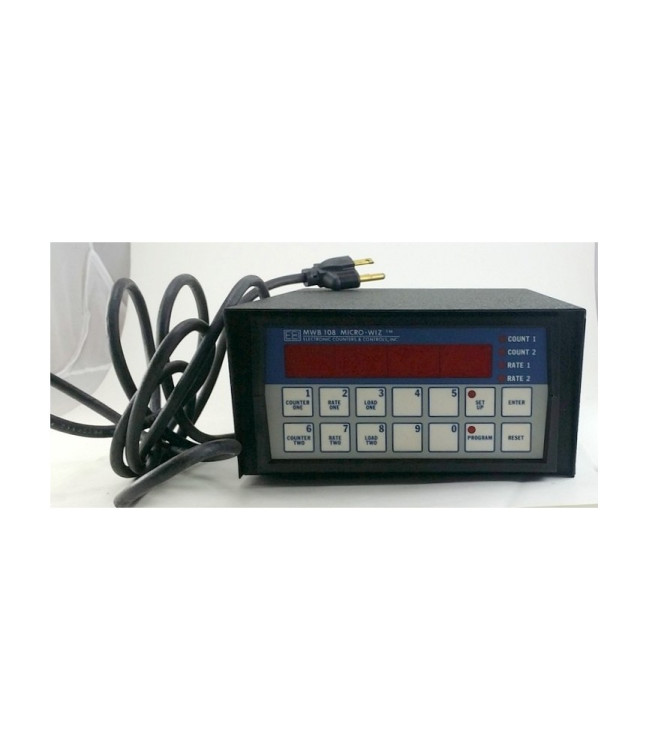 ECCI MWB108  COUNTER/RATE INDICATOR/CONTROL MICROWHIZ