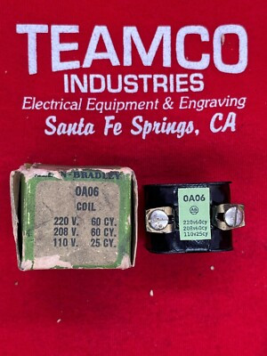 COIL 220/208V 60HZ 110V 25HZ