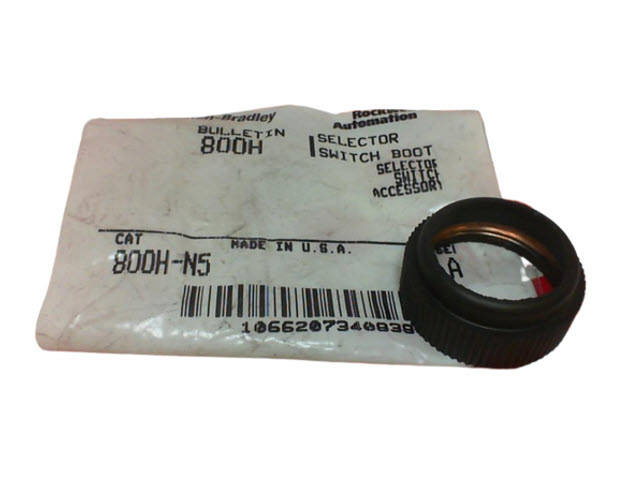 ALLEN BRADLEY 800H-N5 BOOT,HYPALON FOR PUSHBUTTON SWITCH ALLEN BRADLEY 800H-N5 BOOT,HYPALON FOR PUSHBUTTON SWITCH