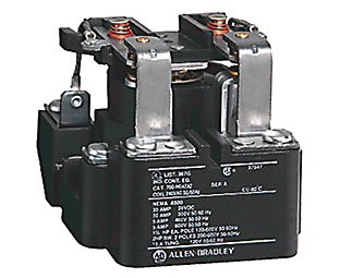 ALLEN BRADLEY 700-HG45Z24 700-HG GENERAL PURPOSE OPEN-STYLE POWER RELAY, 30 AMP CONTACT, SPST-NO-DM, 24V DC ALLEN BRADLEY 700-HG45Z24 700-HG GENERAL PURPOSE OPEN-STYLE POWER RELAY, 30 AMP CONTACT, SPST-NO-DM, 24V DC