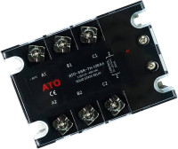ADVANCED MICRO CONTROLS KA-3 SOLID STATE RELAY MODULE, 120 VAC, 3 AMP WITH FUSE AND LED