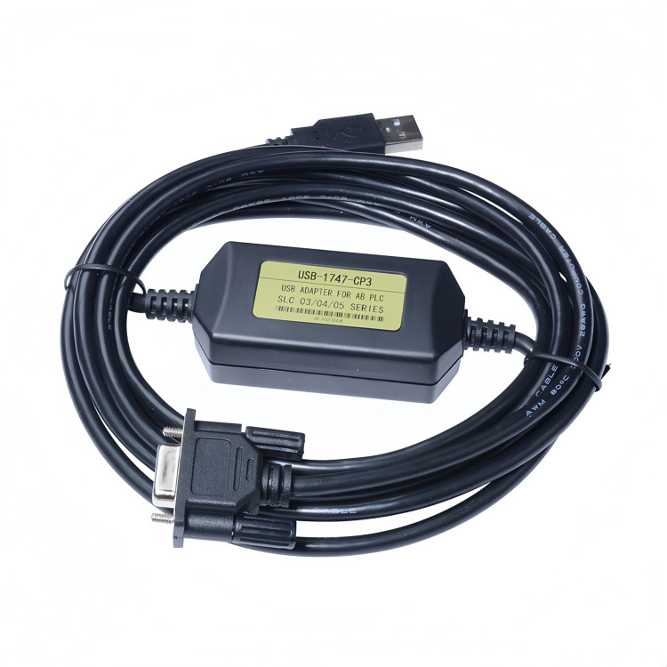 RADWELL VERIFIED SUBSTITUTE USB-1747-CP3-SUB  CABLE 5/03 RS232 PROGRAMMER CABLE 10FT SLC500 USB VERSION (NOT COMPATIBLE WITH WINDOWS 7 (64 BIT) )