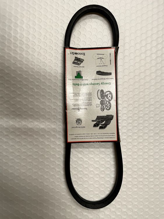 BROWNING MFG V-BELT 58INCH X 1/2INCH FRACTIONAL HP BROWNING MFG V-BELT 58INCH X 1/2INCH FRACTIONAL HP