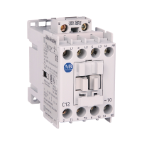 ALLEN BRADLEY 100-C12KY01 CONTACTOR, SCREW TERMINALS, 5.5KW/400V, COIL 2 TERMINALS, COIL TERMINALS AT LINE SIDE, CONTROL VOLTAGE 48V 50/60HZ, 1 N.C. AUXILIARY CONTACT