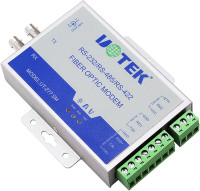 RS232 to optic fiber, single-mode, 5VDC, SC, FC or ST optional, Standalone or insert the Rack