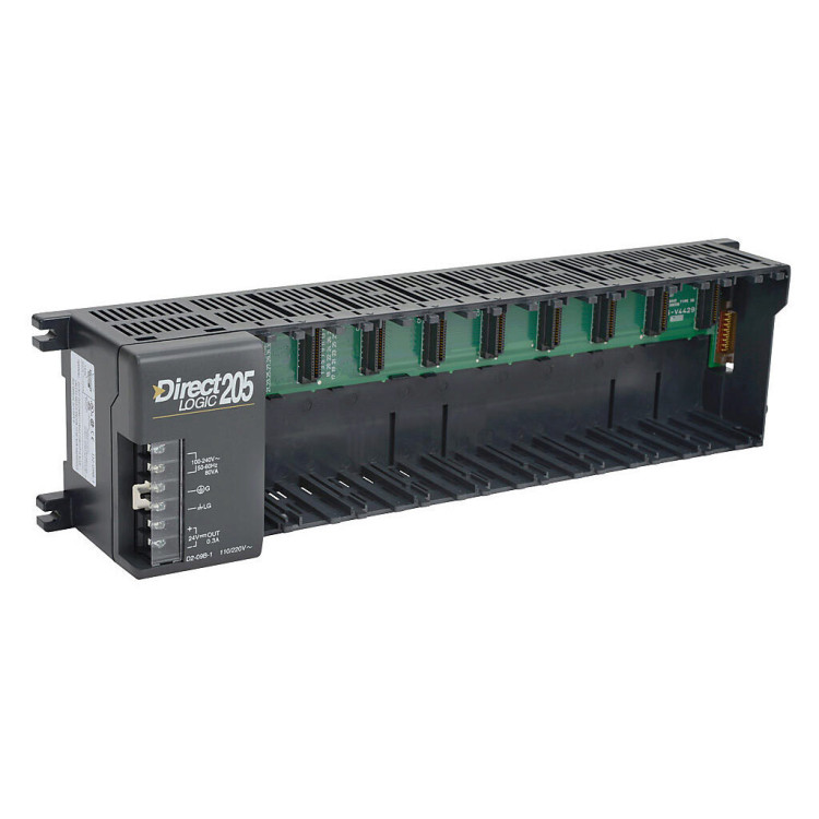 AUTOMATION DIRECT D2-09B  BASE W/EXPANSION 110/220VAC 9SLOT