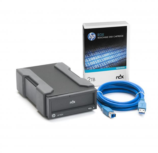 HP RDX 320 USB Drive, Int. (RDX 320/640Gb; incl. HP RDX Continuous Data Protection Software; 1 data ctr; cabl.) HP RDX 320 USB Drive, Int. (RDX 320/640Gb; incl. HP RDX Continuous Data Protection Software; 1 data ctr; cabl.)