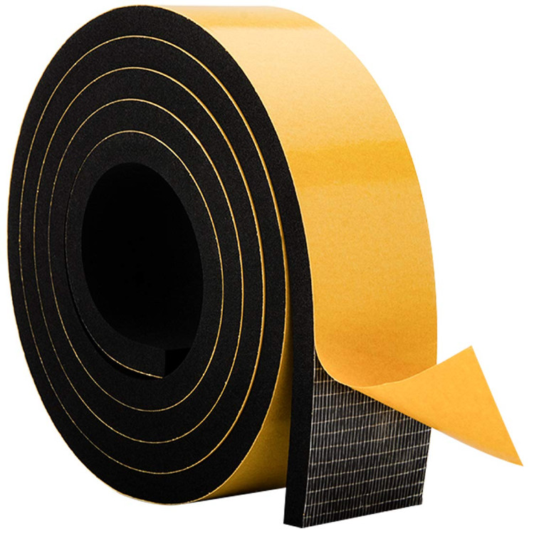 FOAM STRIP ADHESIVE BACK 3/8 X 4 X 36 YELLOW 5PACK FOAM STRIP ADHESIVE BACK 3/8 X 4 X 36 YELLOW 5PACK