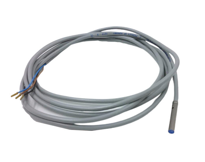 ALLEN BRADLEY 871C-DM1NP4-E2 871C, 3-WIRE DC SMOOTH BARREL SMALL DIAMETER, TUBULAR:STAINLESS STEEL, SMOOTH, 0.8MM SENSING DISTANCE, N.O., SOURCE (PNP) OUTPUT, PVC CABLE (3 COND)