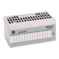 ALLEN BRADLEY 1794-OV16P FLEX I/O 24V DC SINK OUTPUT MODULE (PROTECTED), 16 POINT