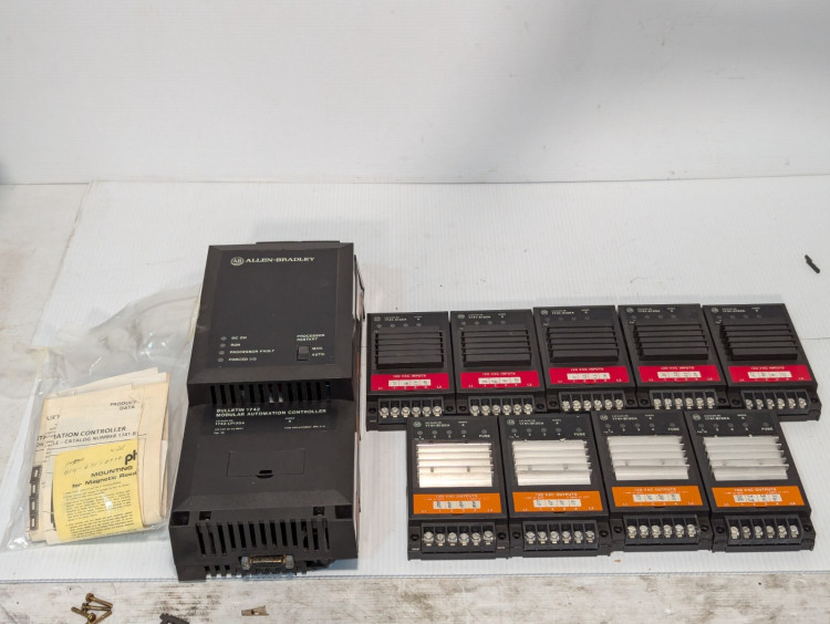 ALLEN BRADLEY 1742-LP120A MODULAR AUTOMATION CONTROLLER ALLEN BRADLEY 1742-LP120A MODULAR AUTOMATION CONTROLLER