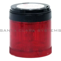 ALLEN BRADLEY 855T-B10GL4 CONTROL TOWER STACK LIGHT, BLACK HOUSING, 120V AC FULL VOLTAGE, RED FLASHING LED (SOCKET MOUNT)