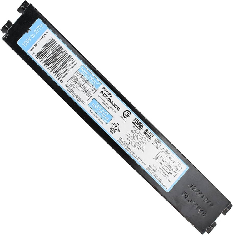 ADVANCE BALLAST IOP2P32SC35I (MIN ORD MAY BE REQ) ELE BALLAST (2) F32T8 120-277V