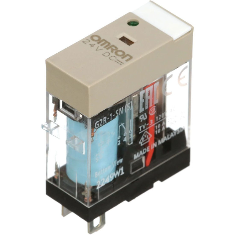 OMRON G2R-1-SN-DC24  RELAY 10AMP 24VDC SPDT 5BLADE