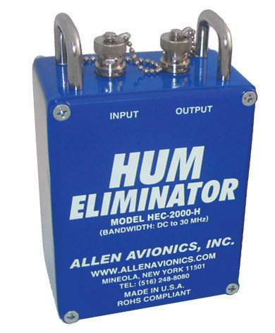 ALLEN AVIONICS HUM ELIMINATOR 1CHANNEL DC-30MHZ ALLEN AVIONICS HUM ELIMINATOR 1CHANNEL DC-30MHZ