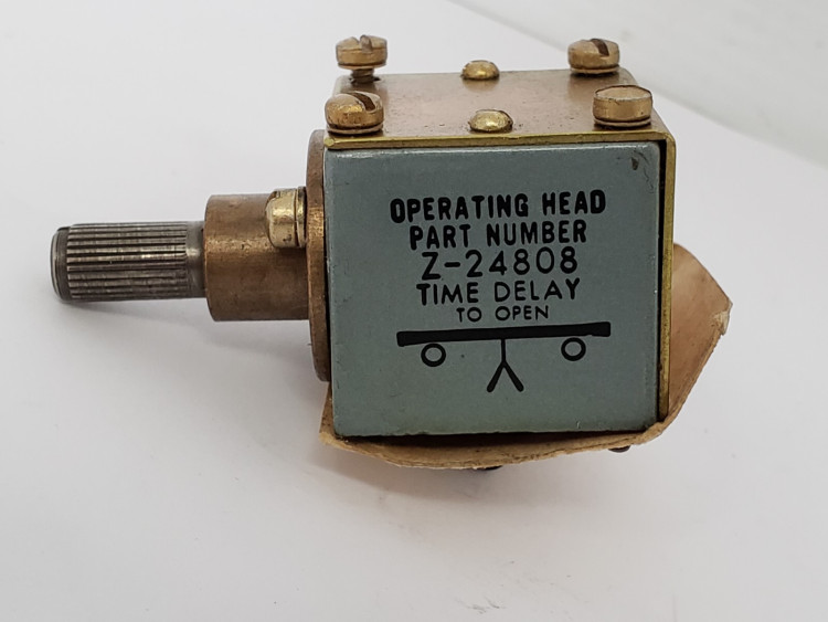 ALLEN BRADLEY Z-24808 HEAD OPERATING FOR LIMIT SWITCH TIME DELAY