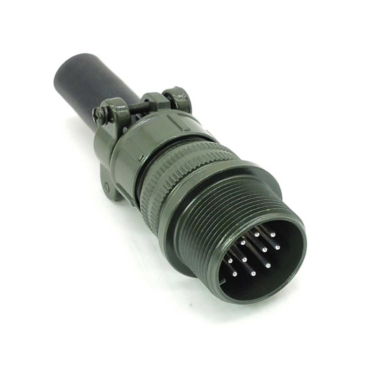 AMPHENOL MS-3101A-18-12P CIRCULAR CONNECTOR PLUG, SIZE 18, 6POS, CABLE; CONNECTOR TYPE:CIRCULAR MILITARY; CONNECTOR BODY MATERIAL:ALUMINIUM ALLOY; GENDER:PLUG; CONTACT GENDER: AMPHENOL MS-3101A-18-12P CIRCULAR CONNECTOR PLUG, SIZE 18, 6POS, CABLE; CONNECTOR TYPE:CIRCULAR MILITARY; CONNECTOR BODY MATERIAL:ALUMINIUM ALLOY; GENDER:PLUG; CONTACT GENDER: