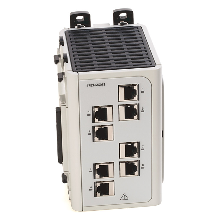 ALLEN BRADLEY 1783-MX08T  STRATIX 8000 COPPER EXPANSION MODULE, 8-PORT