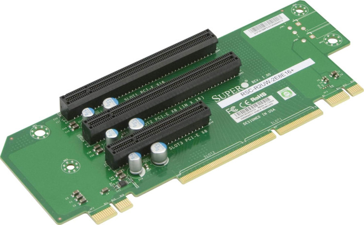Райзер SuperMicro, RSC-R2UW-2E8E16 Райзер SuperMicro, RSC-R2UW-2E8E16
