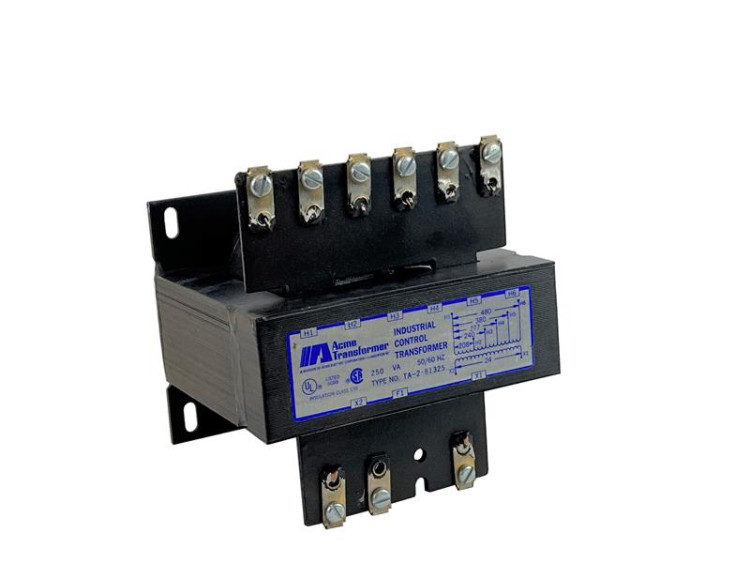 ACME ELECTRIC TA-2-81326 TRANSFORMER 350VA 208/240/277/380/480V PRI. 24VSEC