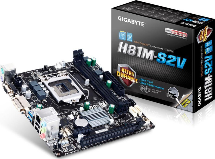 MB Gigabyte GA-H81M-S2V (s1150, Intel H81, PCI-Ex16) MB Gigabyte GA-H81M-S2V (s1150, Intel H81, PCI-Ex16)