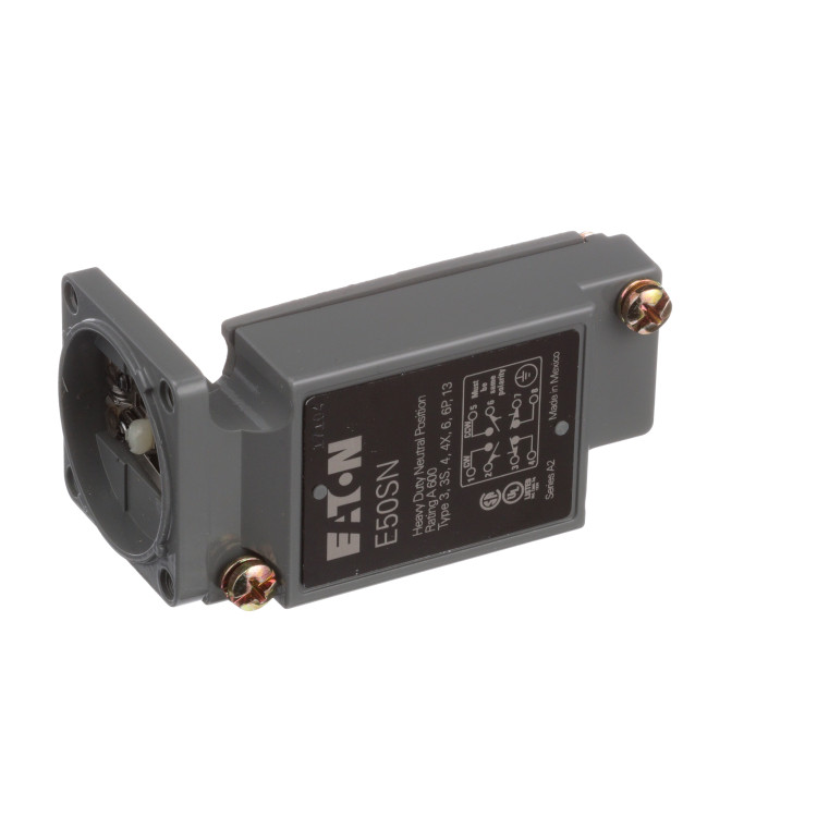 EATON CORPORATION E50-SN LIMIT SWITCH BODY ONLY DP 2NO/2NC NEUTRAL POSITION EATON CORPORATION E50-SN LIMIT SWITCH BODY ONLY DP 2NO/2NC NEUTRAL POSITION