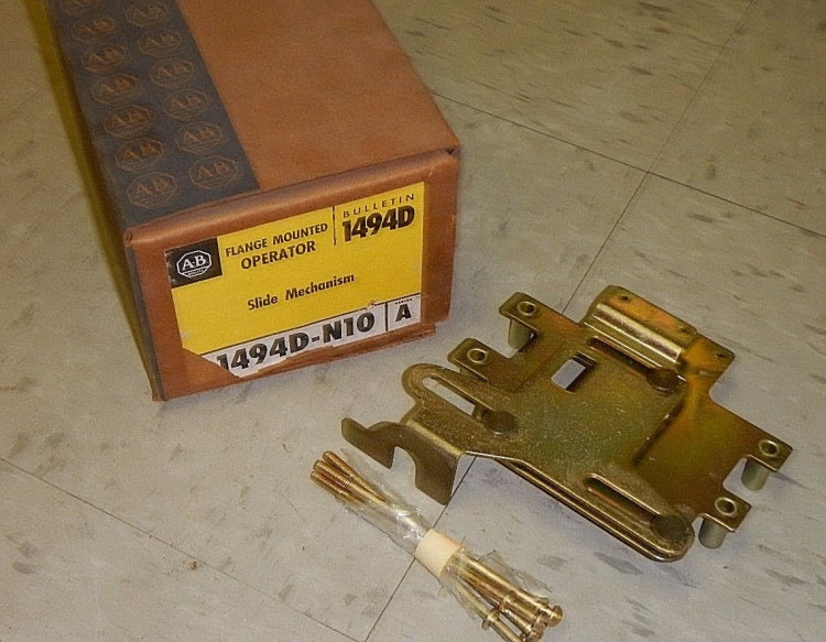 ALLEN BRADLEY 1494D-N60 SLIDE MECHANISM FOR CIRCUIT BREAKER ALLEN BRADLEY 1494D-N60 SLIDE MECHANISM FOR CIRCUIT BREAKER