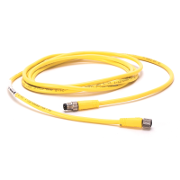 ALLEN BRADLEY 889P-F3ABPM-5 CONNECTION SYSTEM, PATCHCORD, DC 4 PIN PICO STRAIGHT FEMALE TO 4 PIN MICRO STRAIGHT MALE, 5 M