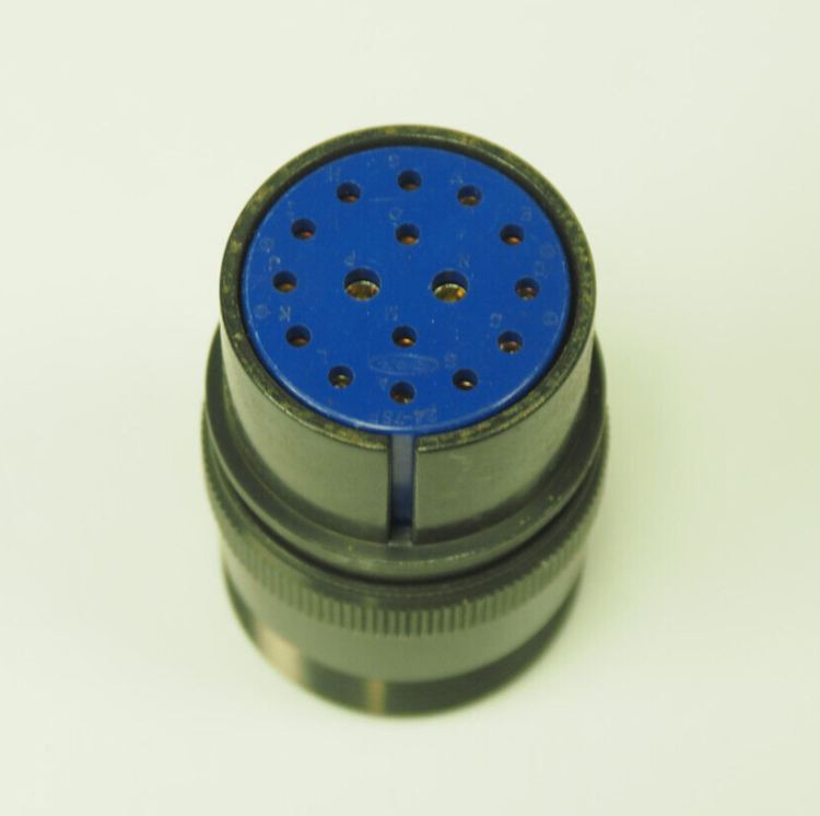 AMPHENOL MS-3101A-24-5P CIRCULAR CONNECTOR PLUG SIZE 24, 16POS, CABLE; CONNECTOR TYPE:CIRCULAR MILITARY; CONNECTOR BODY MATERIAL:ALUMINIUM ALLOY; GENDER:PLUG; CONTACT GENDER: AMPHENOL MS-3101A-24-5P CIRCULAR CONNECTOR PLUG SIZE 24, 16POS, CABLE; CONNECTOR TYPE:CIRCULAR MILITARY; CONNECTOR BODY MATERIAL:ALUMINIUM ALLOY; GENDER:PLUG; CONTACT GENDER: