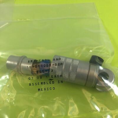 AMPHENOL 10-818000-02P CONNECTOR MALE/FEMALE 9PIN AMPHENOL 10-818000-02P CONNECTOR MALE/FEMALE 9PIN