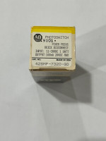 ALLEN BRADLEY 42SMP-7320-QD PHOTOELECTRIC SENSORS, MINIATURE RECTANGULAR, FIXED FOCUS DIFFUSE, MINIATURE RECTANGULAR, GREEN LED, 11 - 28 VDC, NPN, COMPLEMENTARY OUTPUTS, 4 PIN DC MICRO QD