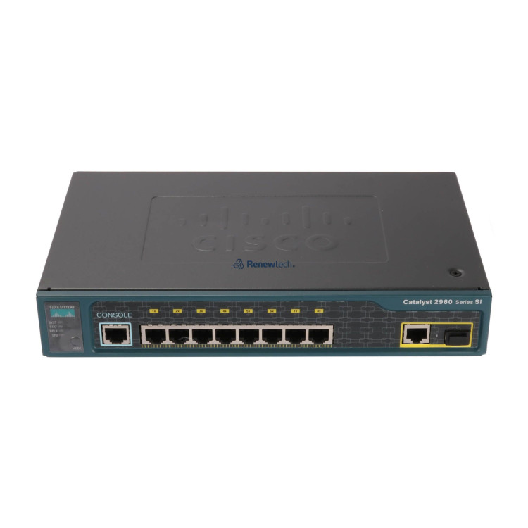 Catalyst 2960 8 10/100 + 1 T/SFP LAN Lite Image Catalyst 2960 8 10/100 + 1 T/SFP LAN Lite Image