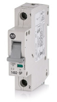 ALLEN BRADLEY 1492-SP1C-020 1492 SUPPLEMENTARY PROTECTORS, 1 POLE, MAGNETIC TRIP RANGE 5..10 X RATED CURRENT (INDUCTIVE LOADS), 2.0 A