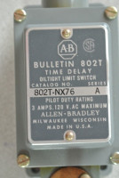 ALLEN BRADLEY 802T-NX76 SWITCH,LIMIT 600V AC MAX 10 AMP MAX