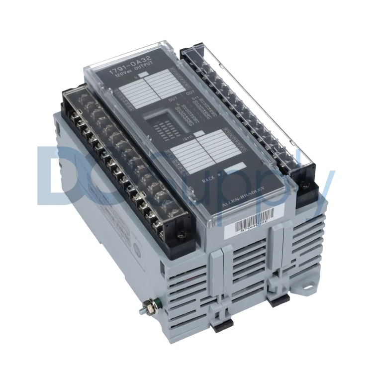 ALLEN BRADLEY 1791-0A32 BLOCK I/O, 120V AC, 32 POINT MODULE (32 OUTPUT)