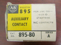 ALLEN BRADLEY 895-B2 1 N.C CONTACT