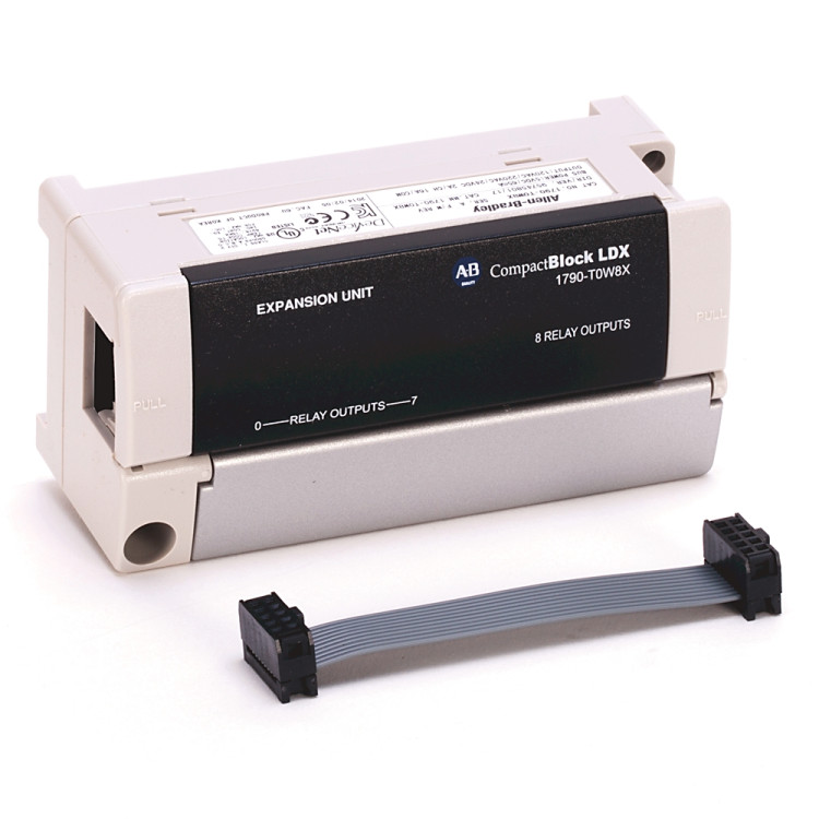 ALLEN BRADLEY 1790-T16-BV0X COMPACTBLOCK LDX I/O - EXPANSION I/O, 24V DC, 16 UNIV. IN, TERMINAL BLOCK