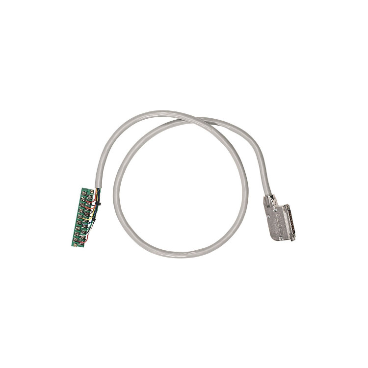 ALLEN BRADLEY 1492-ACABLE010A PRE-WIRED CABLE FOR 1746-IF4 ANALOG INPUT, 5 TWISTED-PAIR CONDUCTORS, #22 AWG, SHIELDED, W1746-RT28 CONNECTOR & AIFM 15-PIN D-SHELL CONNECTOR, LENGTH ALLEN BRADLEY 1492-ACABLE010A PRE-WIRED CABLE FOR 1746-IF4 ANALOG INPUT, 5 TWISTED-PAIR CONDUCTORS, #22 AWG, SHIELDED, W1746-RT28 CONNECTOR & AIFM 15-PIN D-SHELL CONNECTOR, LENGTH