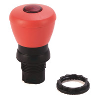 ALLEN BRADLEY 800FP-LMP44 800F ILLUMINATED MUSHROOM OPERATORS, ILLUMINATED, PUSH-PULL, 40MM, ROUND PLASTIC (TYPE 4/4X/13, IP66), RED