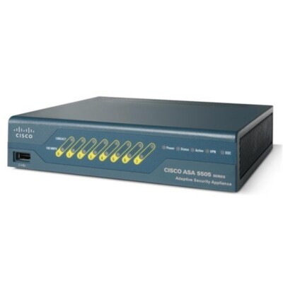 ASA 5505 Appliance with SW, 10 Users, 8 ports, DES ASA 5505 Appliance with SW, 10 Users, 8 ports, DES