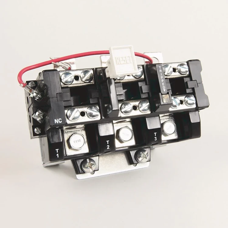 ALLEN BRADLEY 592-EUTD NEMA EUTECTIC ALLOY OVERLOAD RELAY, MANUAL RESET, 125A, N.C. CONTACT