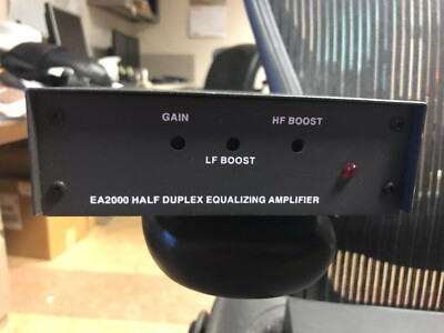 GROUPE SCHNEIDER HALF-DUPLEX VIDEO/CONTROL EQUALIZING AMPLIFIER GROUPE SCHNEIDER HALF-DUPLEX VIDEO/CONTROL EQUALIZING AMPLIFIER