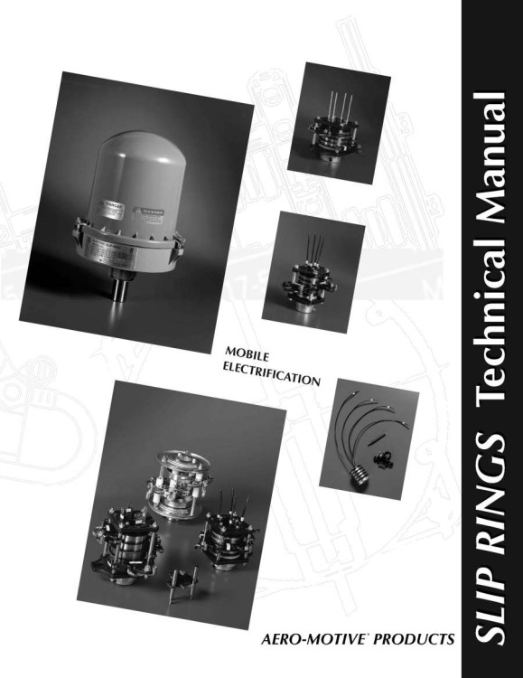 AERO MOTIVE SR405 SLIP RING ASSEMBLY AERO MOTIVE SR405 SLIP RING ASSEMBLY