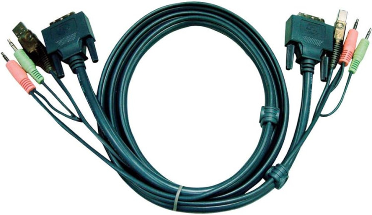 Кабель ATEN CABLE DVI-USBA-SP.MC-DVI-USB Кабель ATEN CABLE DVI-USBA-SP.MC-DVI-USB