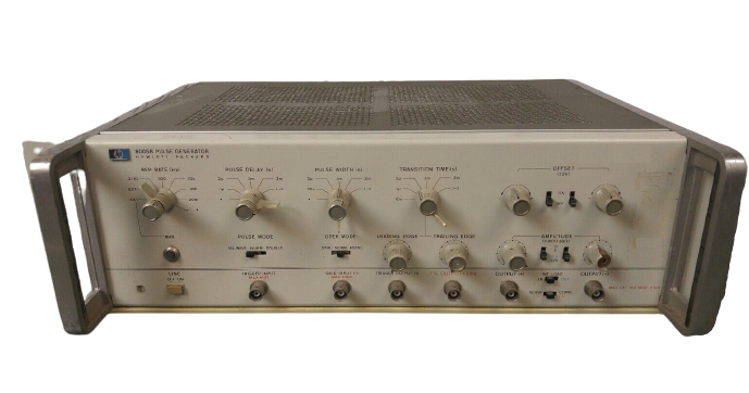 AGILENT 8005B PULSE GENERATOR 20MHZ DUAL OUTPUT